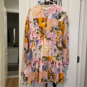 Floral Patchwork Dress